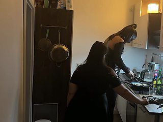 Fetish Lofts Cooking Session with TV Slave Part 3-4.