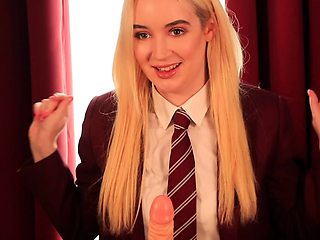 British Schoolgirl Upskirt J.O.I