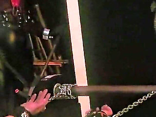 Stina Stone Mercyless Stretching on the Rack by Mistress in Leather Gloves Part 2