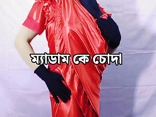 Bengali Beautiful stepmother spends the night with her stepson and has sex with him