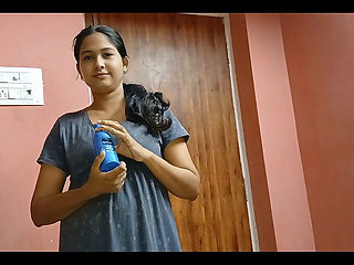 Special Massage and Handjob by My Cute Stepsister