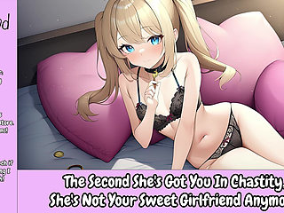 Once You're in Chastity, She's Not Your Sweet GF Anymore