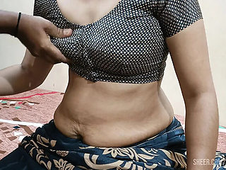 South Mistibhabi Hard Chudai in Saree – Hot Indian Maid Massage Sex