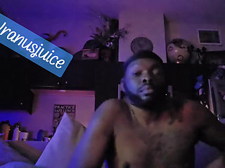 BBC Smoking and Stroking with Plug