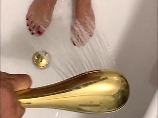 My husband pees on me.