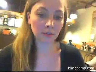 Flashing cafe: Big Tits, Amateur  Public Nudity Porn