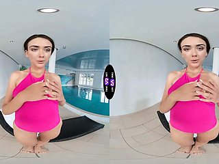 Vixi rafi taunts hidden cam with naked spa striptease - teenmegaworld