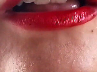 Giantess Red Lips Is Hungry for You POV