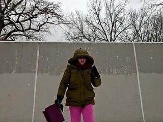 Amateur striptease and Solo masturbation