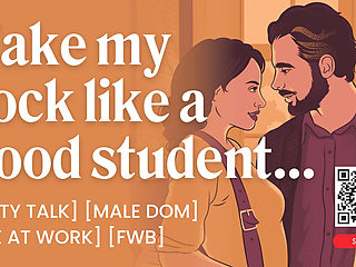 ASMR Audio Porn: Male Dom Teacher Fucks His Submissive Student At Work - Erotic Audio for Women