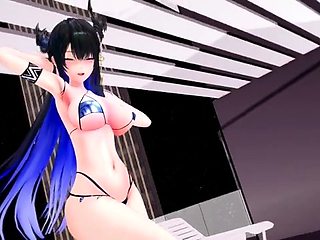 MMD Nerissa Ravencroft [Haniwa's Miniature Garden]