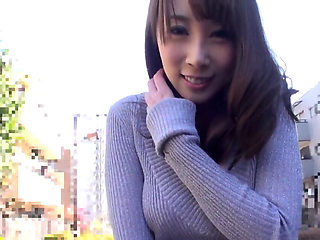 Asian MILF Aya Kisaki teased in public with a remote vibrator