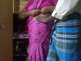 Indian Desi Aunty Fucking Boss in Village Home