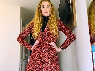 Blonde emo amateur solo masturbation