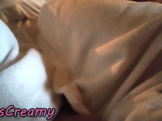 Dick Flash! Risky Sex in Spa Teacher Fakes Massage and Makes Him Cum!