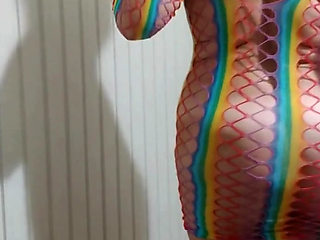 Stepmom showing me the clothes she will wear to the street carnival, what do you think?