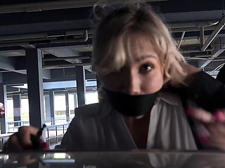 Blonde amateur milf does anal on pov camera 11