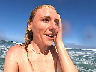 Facial at the Nude Beach