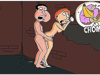 Car Toon In Guy Parody - Loiss Affair With Quagmire Is Big And Public