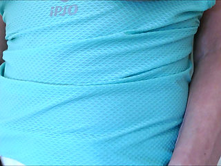Fingering My Ass & Pussy Closeup POV Moaning I Cum Orgasm in a Short Denim Skirt