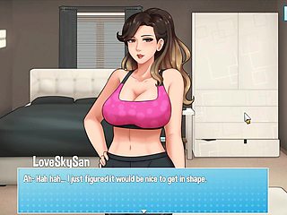 House Chores - Beta 0.6.1 Part 12 Yoga MILF Workout by Loveskysan