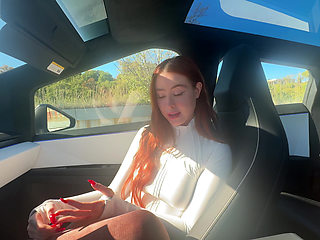 Taking My Best Friends Girlfriends Virginity- Creamy Car Sex