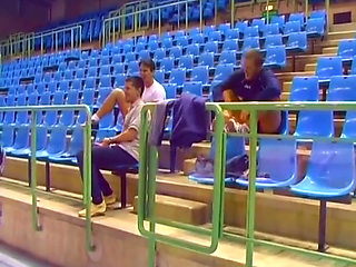 Cute French Babe Banged in Locker Room