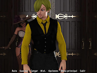 Sanji Fantasy Toon Adventure - Traveling to Another Dimension with a Hot Boss and the Beautiful Raven Appears