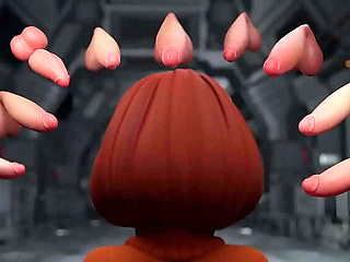 Velma's Ghostly Blowjob & Creampie Orgy