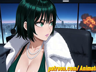 Fubuki Anime Style Hentai Anime Anal Footjob
