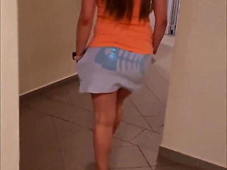 Gorgeous Neighbor in the Elevator Dada Deville