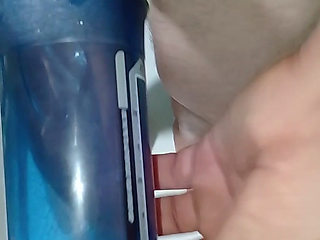 Pump my dick. Water pumping dick. Huge dick