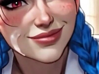 Ai Generated Cum on My Face.