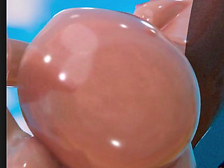 Fat Ass Fortnite Slut Getting Her Tight Oiled up Pussy Fucked