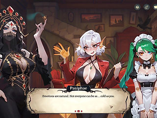 Hotel Tales SPOOKY HENTAI Game Ep.5 GHOST bartender is TEASING COWGIRL style !