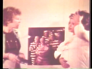 American Vintage Porn From the Seventies with a Brunette Getting Fucked by a Huge Monster Cock That She Can't Keep in Her Mouth