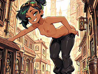 Steamy Punk Explores Her Pleasure