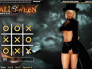 Halloween Hot Pumpkin Tic Tac Toe by Misskitty2k Gameplay