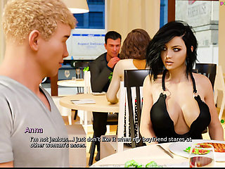 Anna - Exciting Affection by Deepsleep Games - Restaurant Toilet Sex While Hubby Hits on the Waitress 16