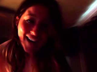 Cute amateur brunette naughty in solo jerking show on camera