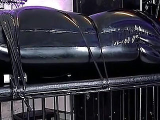 Latex Slave Used and Controlled