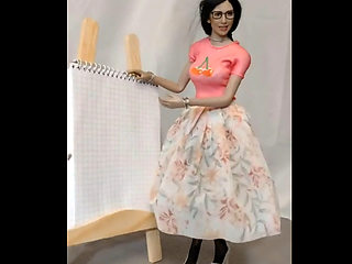 Angela - the stripping teacher