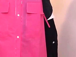 White Silk Raincoat Tape Restraint