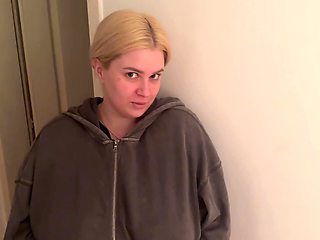 Russian slut with a huge ass doesn't have money for rent