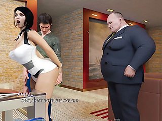 Thrilling love in 3D hentai comic style