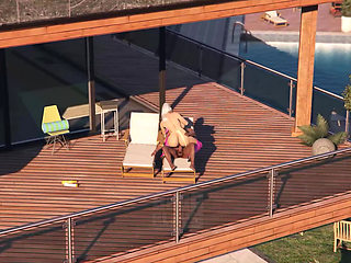 GTA 5 Franklin orders a hot Lady with pink boots Part2