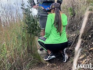 Colombian Teen's Outdoor Passion Ignites with Sultry Heat