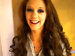 Big Tit Redhead MILF Cassie Sloppy Blowjob and Hard Doggystyle Fuck