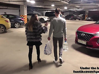 Karina in the Parking