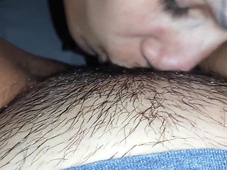 I Take Her Clit in My Mouth and Squeeze It with My Lips so That She Cums in My Mouth Faster